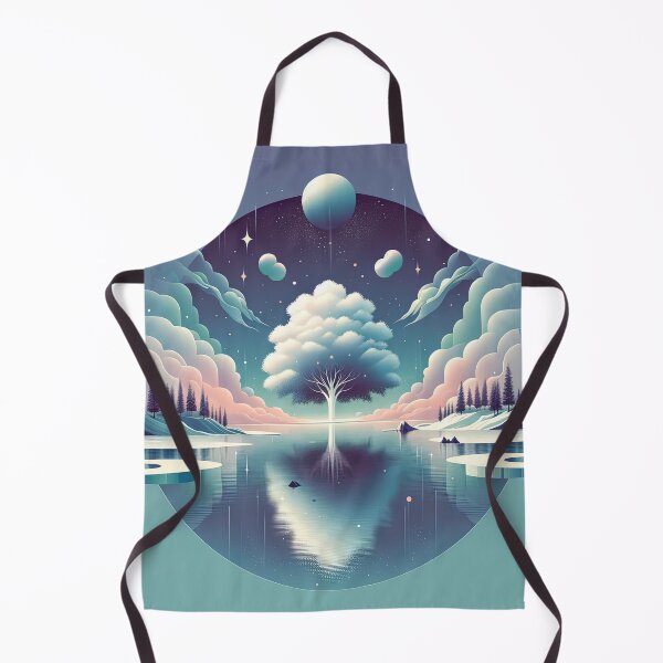 Item preview, Ethereal Tree in Dreamlike Surreal Landscape designed and sold by SunkenCost.
