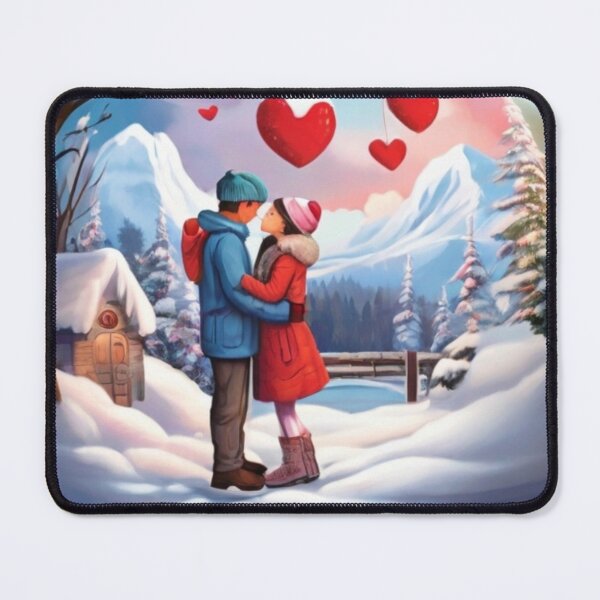 Item preview, Icy Bliss: Snow Globe Romance designed and sold by Cloe Dauplais.