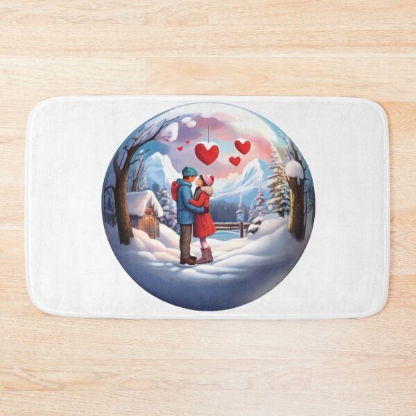 Item preview, Icy Bliss: Snow Globe Romance designed and sold by Cloe Dauplais.