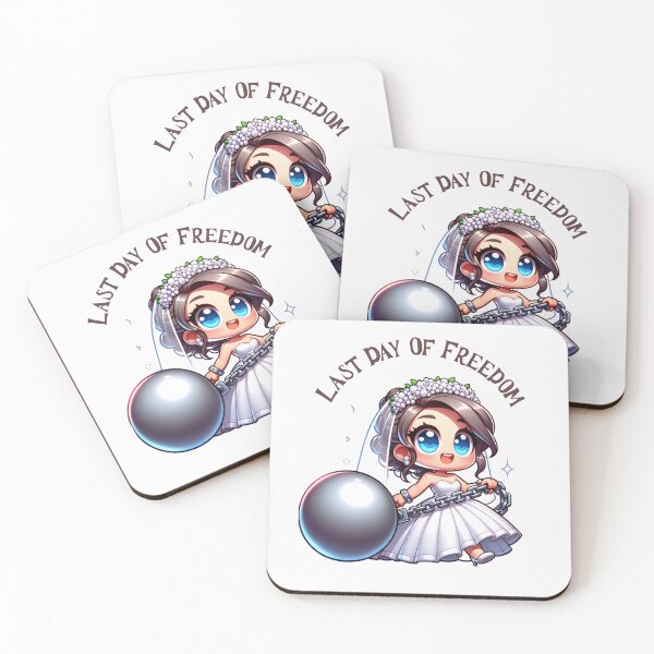 Item preview, Bride At Her  Wedding Day And The Last Day Of Freedom designed and sold by AnalajiaDesigns.