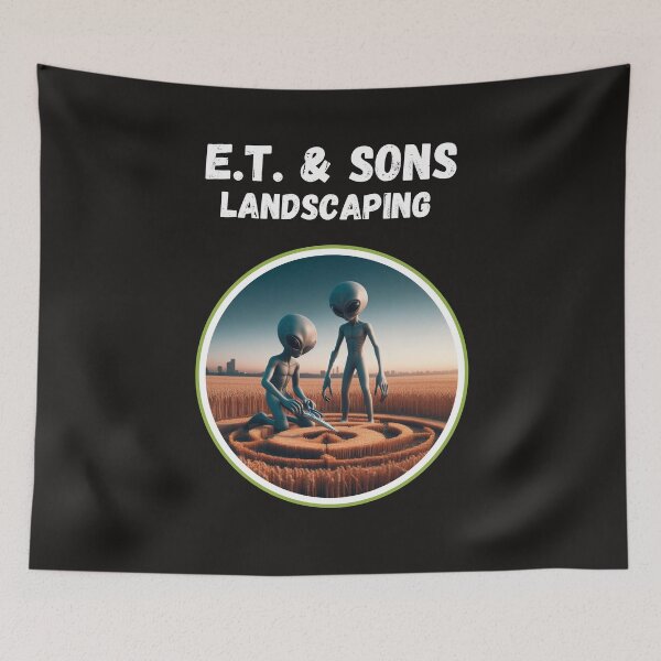 Item preview, Alien crop circle  designed and sold by SeeingBeyond.