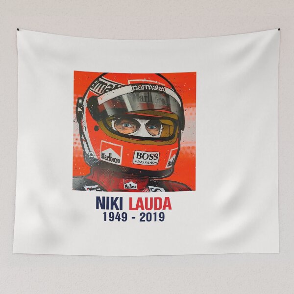 Item preview, Niki Lauda classic Tshirt designed and sold by exponentialart.
