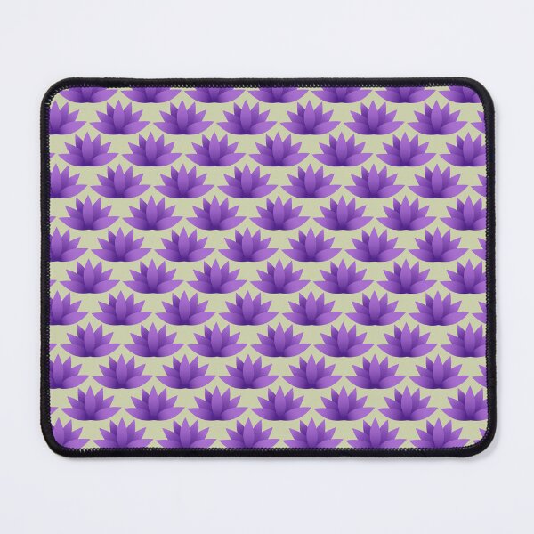 Item preview, Purple Lotus Flower Seamless Pattern designed and sold by Cedarrue.
