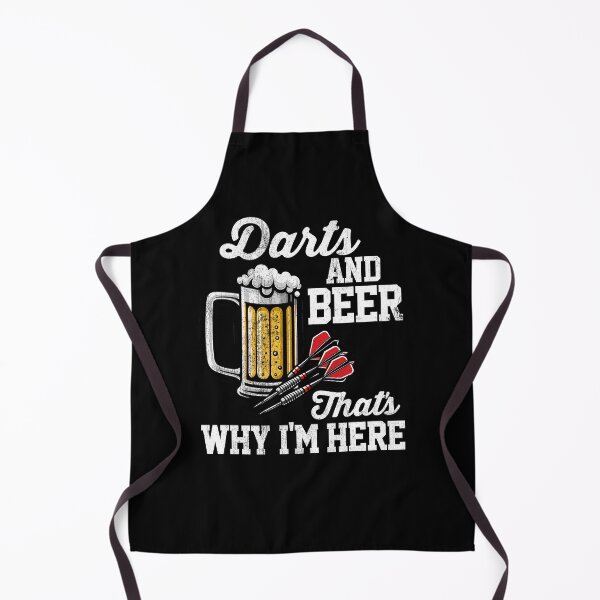 Item preview, Darts and Beer That's Why I'm Here designed and sold by DetourShirts.