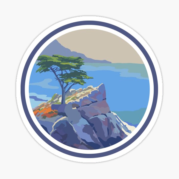 Item preview, Lone Cypress designed and sold by kraftsbykay.