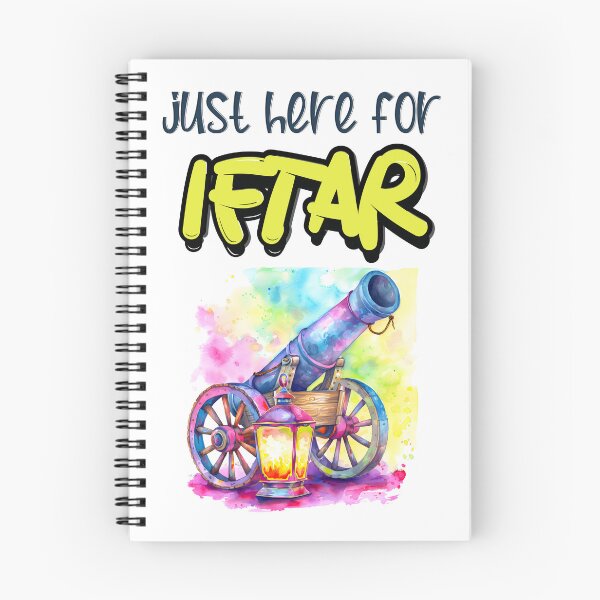 Item preview, Just Here for Iftar- Giggles Galore: Celebrate Ramadan with Our Side-splitting Funny Memes- افطار رمضان بالعربي مدفع رمضان مضحك designed and sold by FUNqoosh.