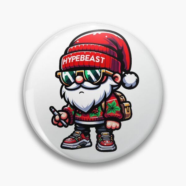 Item preview, HypeBeast Santa en StreetWear designed and sold by Andrew Frelas.