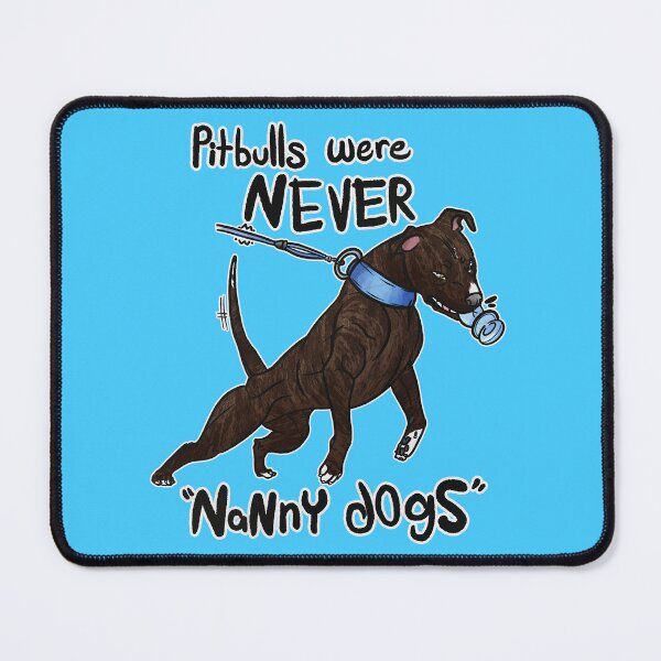 Item preview, Pitbulls were NEVER “NaNnY dOgS” Flop Brindle APBT designed and sold by Sparklepupfaeri.