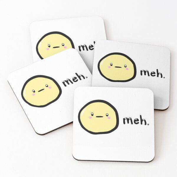 Item preview, Meh. designed and sold by BubbleFluffCo.