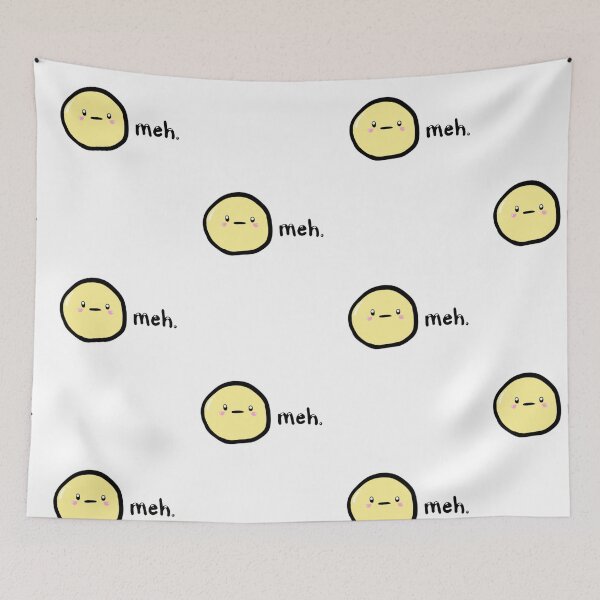 Item preview, Meh. designed and sold by BubbleFluffCo.
