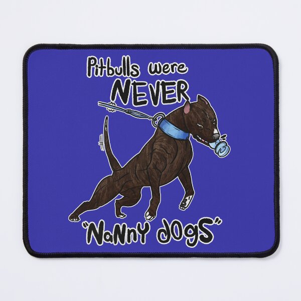 Item preview, Pitbulls were NEVER “NaNnY dOgS” Crop Brindle APBT designed and sold by Sparklepupfaeri.