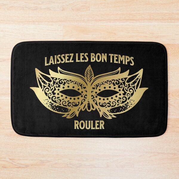 Item preview, Laissez Les Bon Temps Rouler Mardi Gras Mask  designed and sold by darkskydelights.