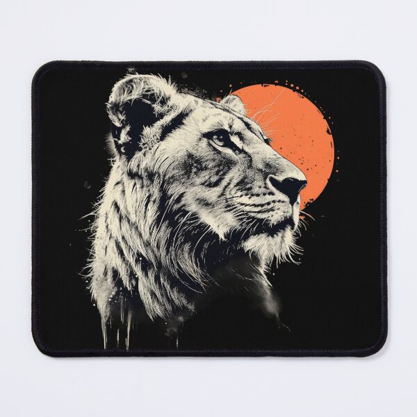 Item preview, Lion Savannah Beauty Art designed and sold by Obsidian Ink by Wilshire.