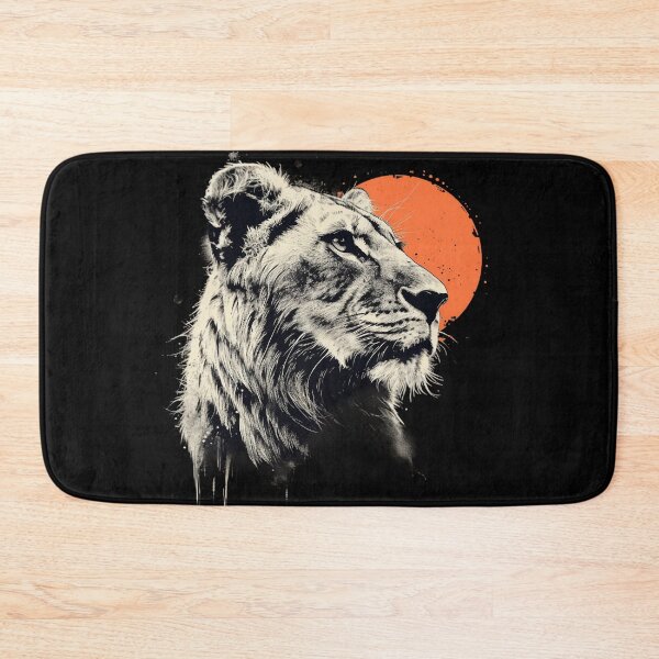 Item preview, Lion Savannah Beauty Art  designed and sold by Obsidian Ink by Wilshire.