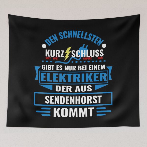 Item preview, SENDENHORST - We have the best electricians, no one gets it that fast. designed and sold by NoriTEEs.