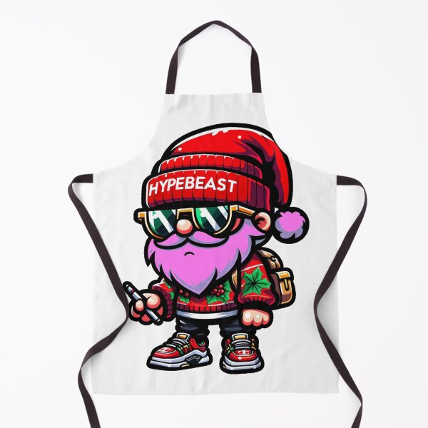 Artikelvorschau, HypeBeast Weihnachtsmann in Streetwear mit rosa Bart entworfen und verkauft von Andrew Frelas.