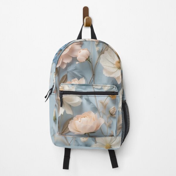 Item preview, Dried Flowers Art- Blue, Peach and Cream designed and sold by Witsprings.