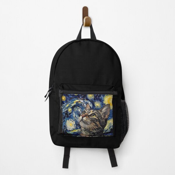 Item preview, Starry night Cat Vincent Van gogh  designed and sold by Vangoholic.