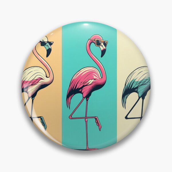 Item preview, Flamingos in Sun Glasses designed and sold by timelessmystery.