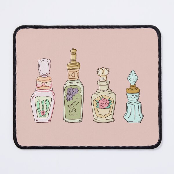 Item preview, Cute Hand Drawn Vintage Perfume Collection designed and sold by MariOyama.