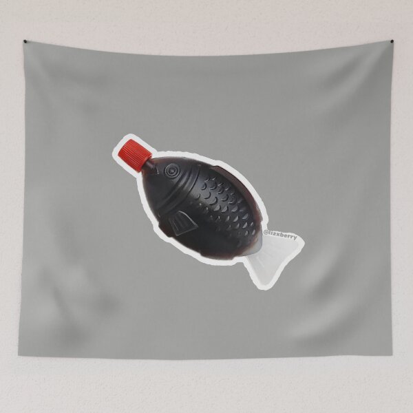 Item preview, Soy sauce fish designed and sold by lizxberry.