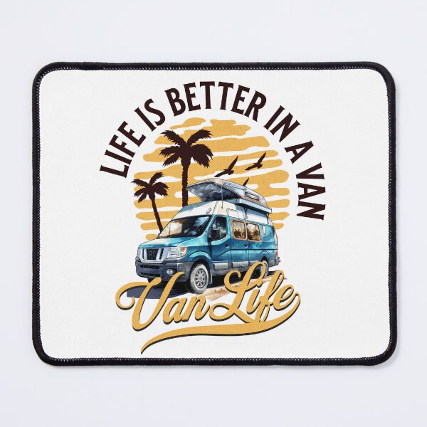 Item preview, Life is Better in a Van designed and sold by edesignprints.