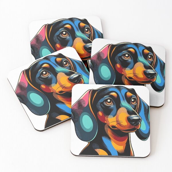Item preview, Dachshund Delight - Pop Art Panache designed and sold by hiddenlayers.