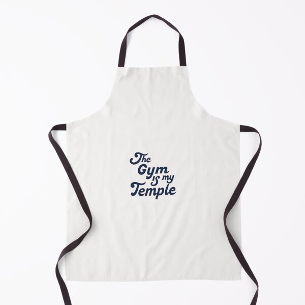 Item preview, The Gym Is My Temple designed and sold by MillenniumDrip.