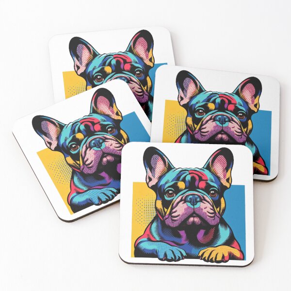 Item preview, French Bulldog Fusion - Pop Art Spectacle designed and sold by hiddenlayers.