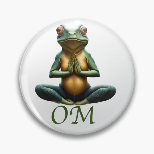 Item preview, Yoga Frog designed and sold by SpunkySpaniel.