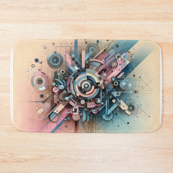 Item preview, Pastel Colorful Abstract  Design designed and sold by Alessei.