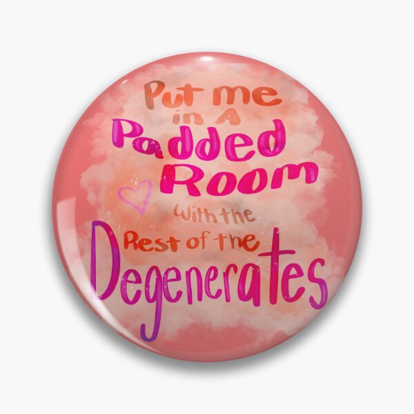 Item preview, Put Me In A Padded Room designed and sold by DunkisStickerCo.