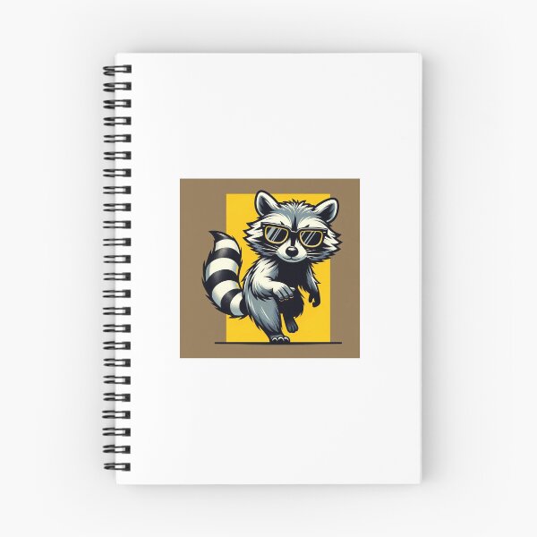 Item preview, Racoon in Sun Glasses designed and sold by timelessmystery.