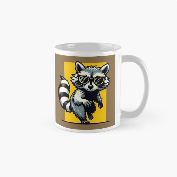 Item preview, Racoon in Sun Glasses designed and sold by timelessmystery.