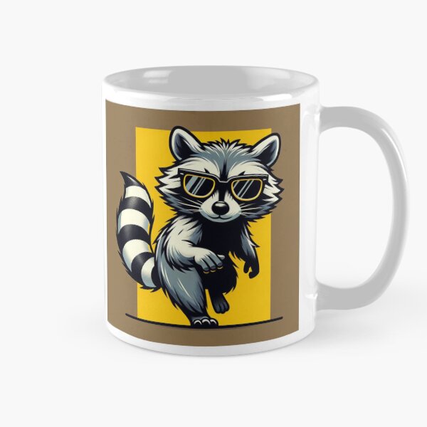 Item preview, Racoon in Sun Glasses designed and sold by timelessmystery.