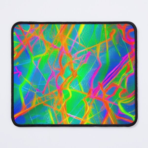 Item preview, Abstract Colorful Neon Electricity Pattern designed and sold by calibrit.