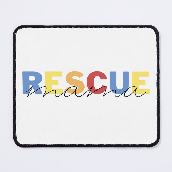 Item preview, Rescue Mom Dog Mom Gift Rescue Mom Gift rescue designed and sold by AIVDesignCo.