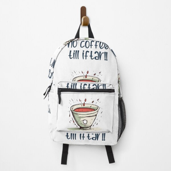 Item preview, No Coffee Till Iftar Ramadan Comedy Chronicle: Unveiling the Playful Side of the Holy Month- قهوة رمضان بالعربي مضحك designed and sold by FUNqoosh.