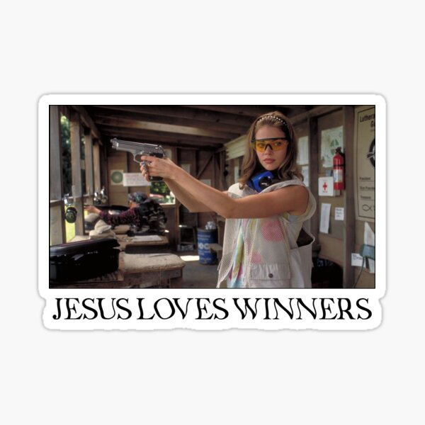 Item preview, Jesus Loves Winners - Denise Richards - Drop Dead Gorgeous (1999) designed and sold by morgan138.