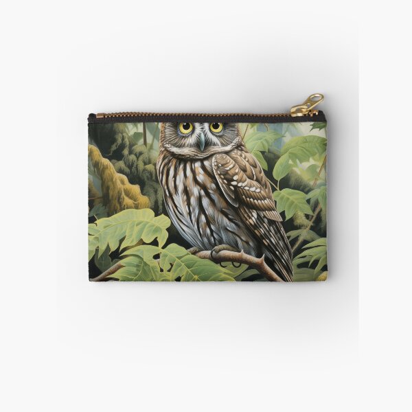 Item preview, New Zealand Morepork native owl designed and sold by ArtbyJanineTate.