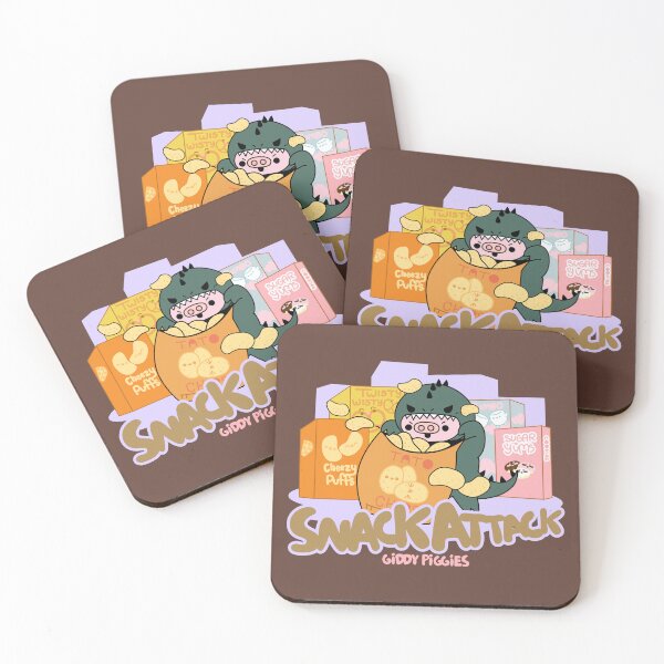 Item preview, Giddy Piggies Snack Attack in the City designed and sold by Giddy Piggies.