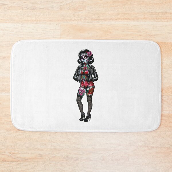 Item preview, Sugar Sull Pinup in Red Leather Shorts designed and sold by PinUpPizzazz.