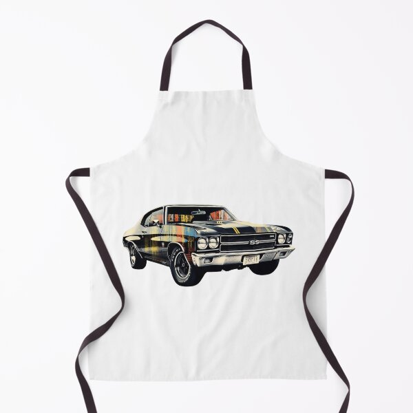 Item preview, 1971 Chevelle SS Classic Car Barcode Art  designed and sold by StefNomadLife.