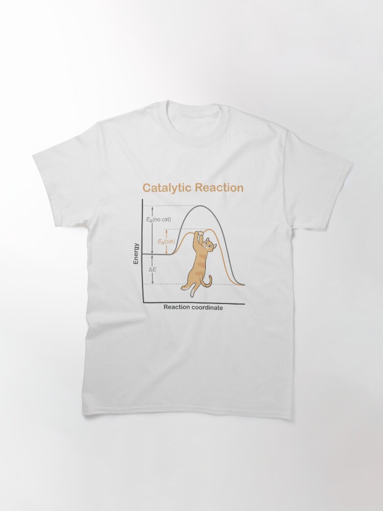 Thumbnail 3 von 7, Classic T-Shirt, Katalytische Reaktion designt und verkauft von TrailMixArt.