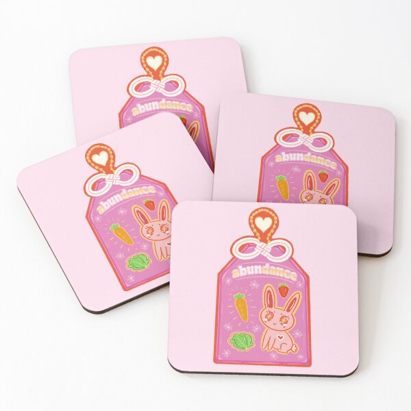Item preview, Bunny Abundance Omamori Japanese Charm designed and sold by lumidumi.
