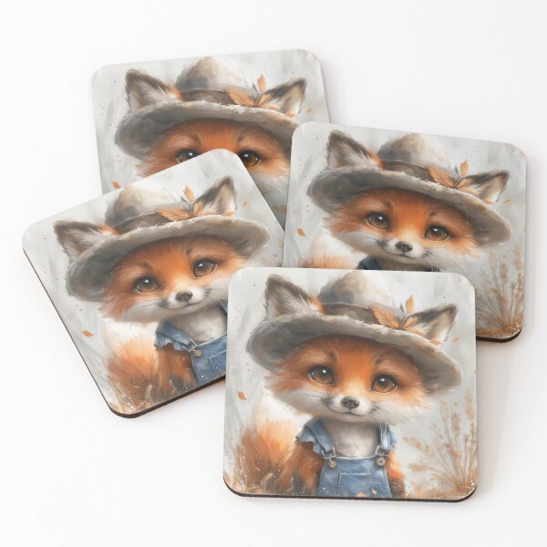 Item preview, Super Cute Fox - Bramble designed and sold by SOCaptivating.