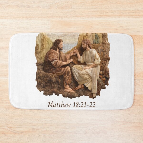 Item preview, Matthew 18:21-22 designed and sold by NDMDesignStudio.