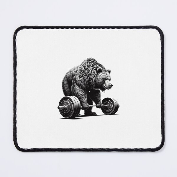 Item preview, Deadlifting Bear designed and sold by nbello13.