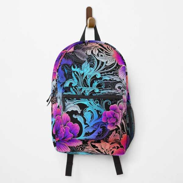 Item preview, vibrant colorful floral pattern designed and sold by UmagineArts.