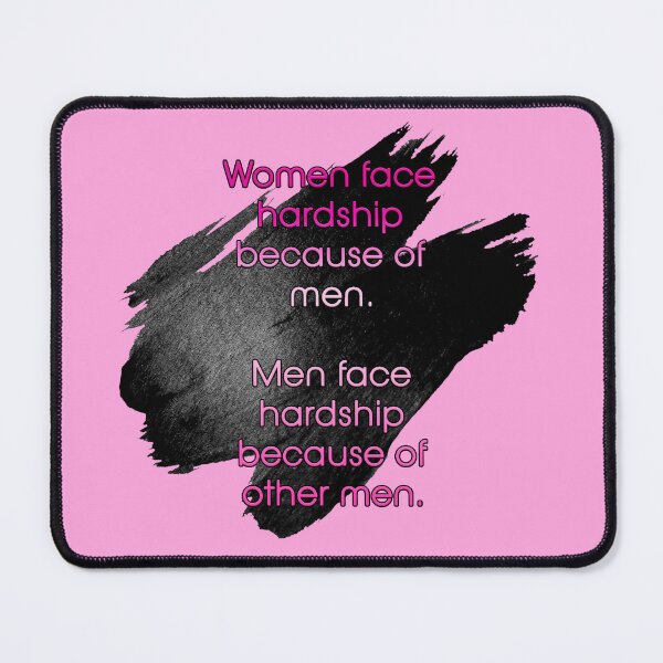 Item preview, Women vs. Men Hardships - Pink designed and sold by JadeRyder.